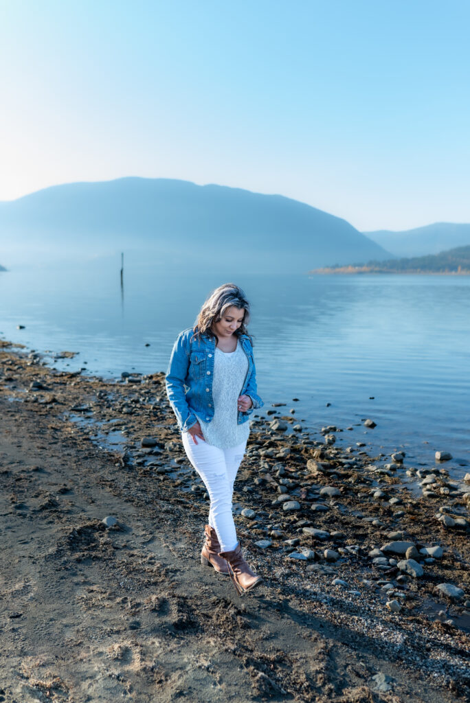 Canadian homeowner reviewing reverse mortgage options with a professional mortgage broker